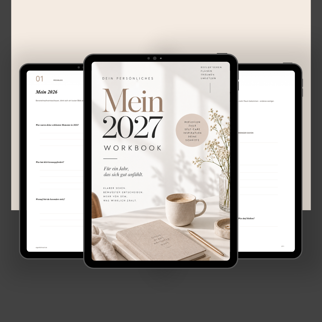 Mein 2027 Workbook für die persönliche Jahresplanung
