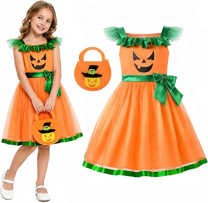 Halloween Kürbiskostüm für Kinder