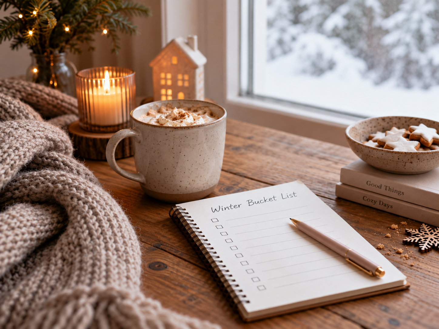 Winter Bucket List: 50 schöne Dinge, die du diesen Winter machen kannst
