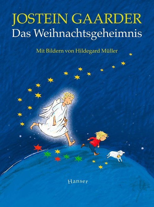 Buchcover „Das Weihnachtsgeheimnis“ von Jostein Gaarder mit Bildern von Hildegard Müller