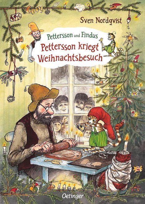 Buchcover „Pettersson kriegt Weihnachtsbesuch“ von Sven Nordqvist
